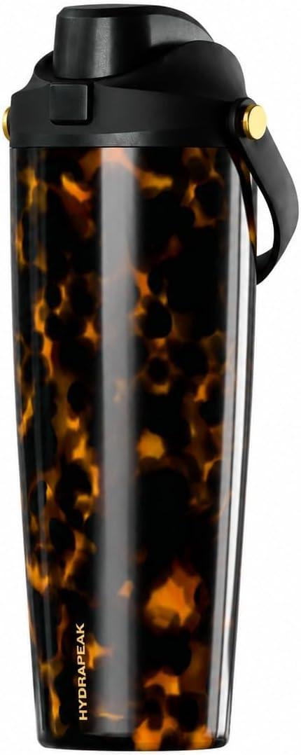 Hydrapeak Roamer 32oz Insulated Water Bottle with Straw Lid w/Lock & Handle, Leakproof Stainless ... | Amazon (US)