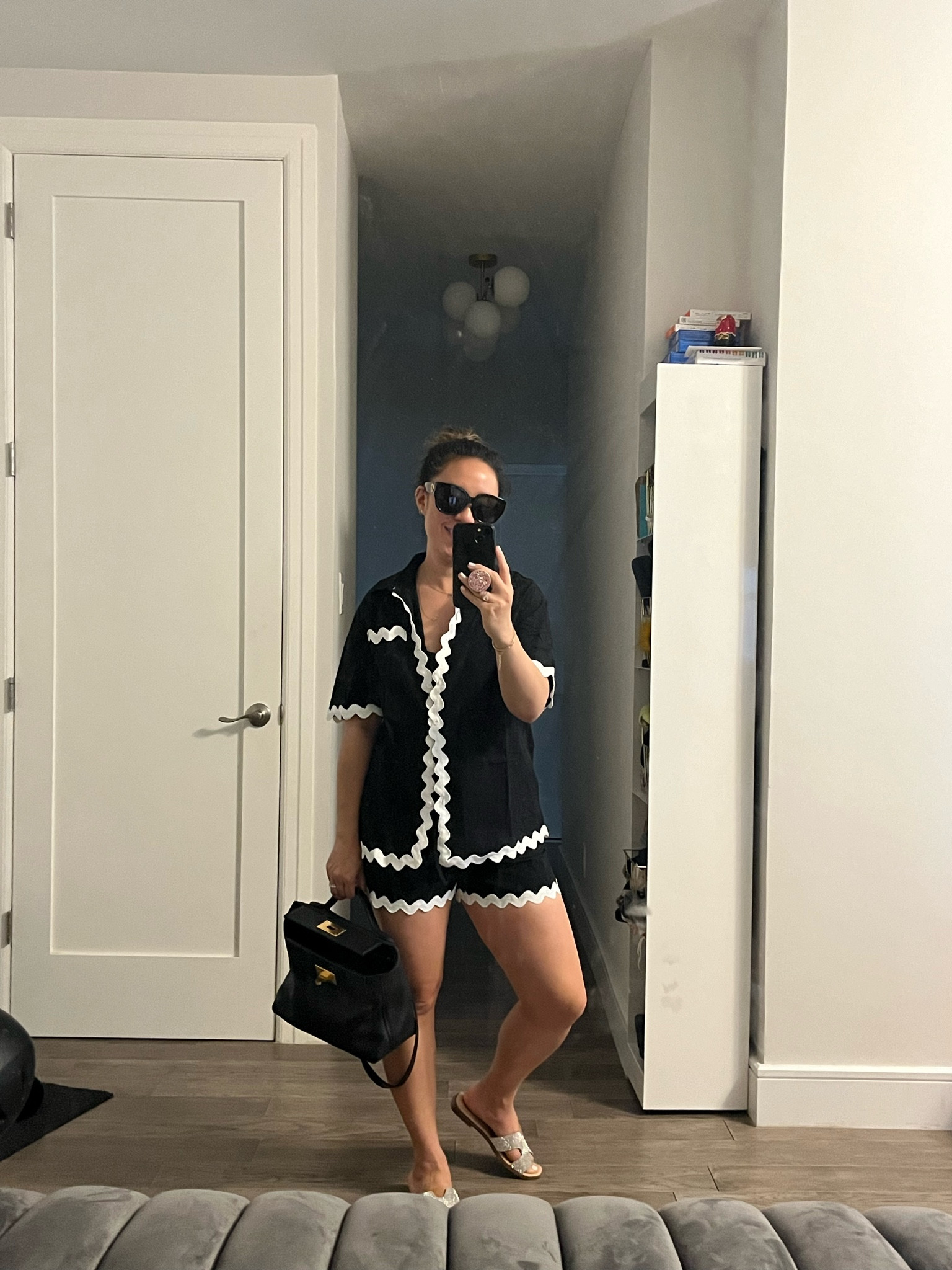 I’m OBSESSED with this linen set. I love the oversized trim! This set felt stiff when I put it on. I hope it washes well! I’m wearing a small. I’m packing this for my next trip!

#LTKswim #LTKtravel #LTKfindsunder50