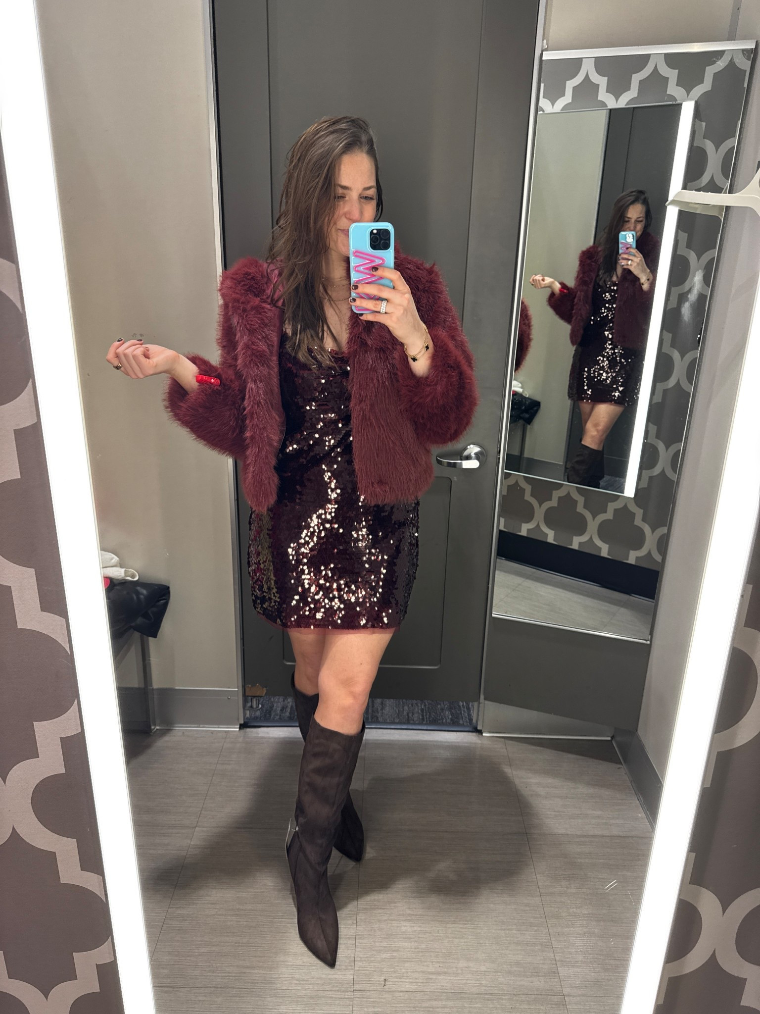 Burgundy is the new brown and brown is the new black. I don't make the rules ♥️🤎🖤 target's New Year's Eve finds couldn't be cuter 🪩

#LTKHoliday #LTKFindsUnder50 #LTKOver40