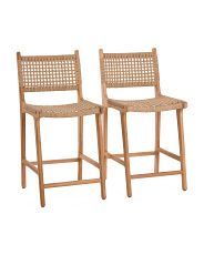 Set Of 2 Talia Wove Counter Stools | Home | T.J.Maxx | TJ Maxx