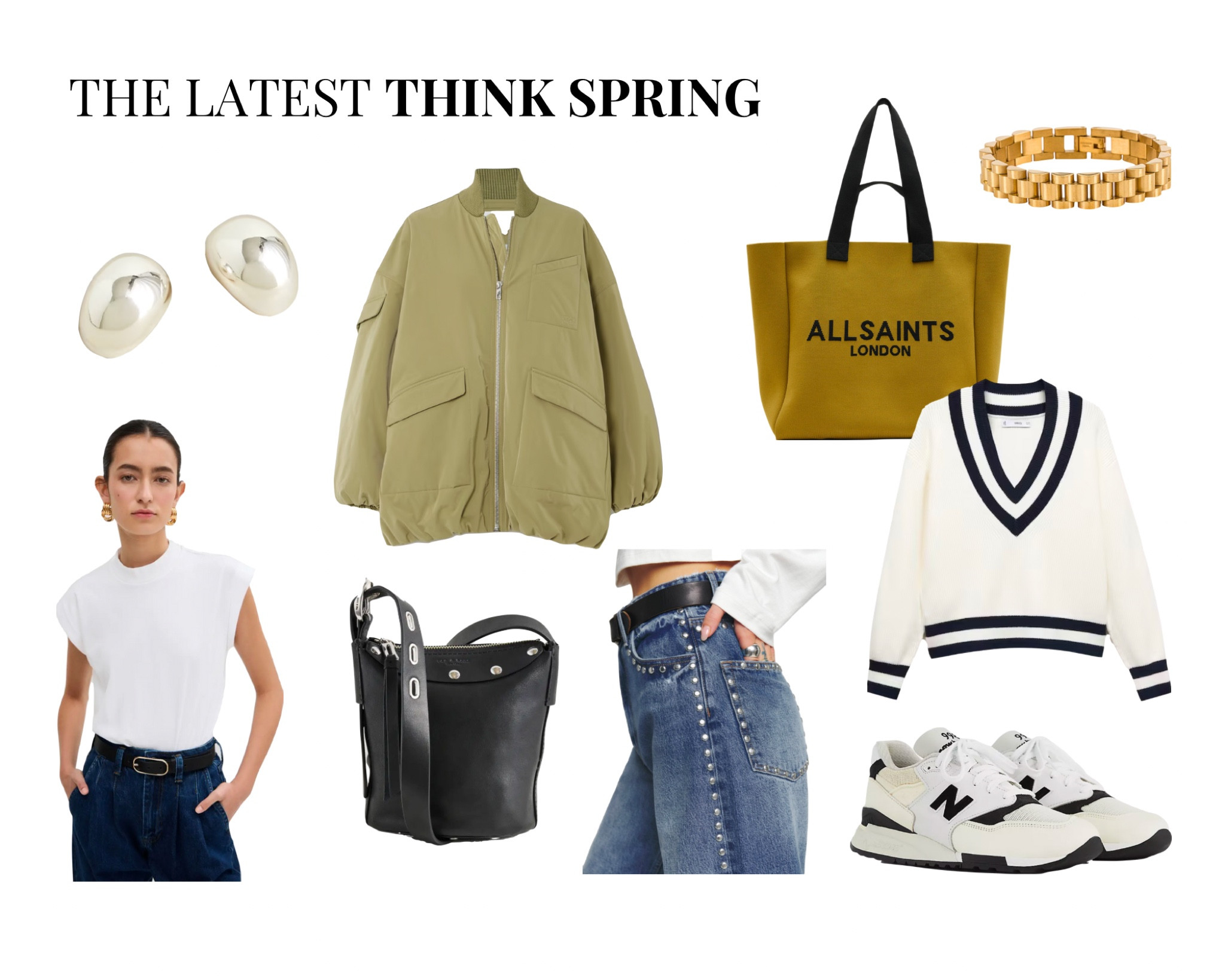 Love love love 

#spring #newness #springfashion #mango #allsaints #shopbop 

#LTKSpringSale #LTKfindsunder100