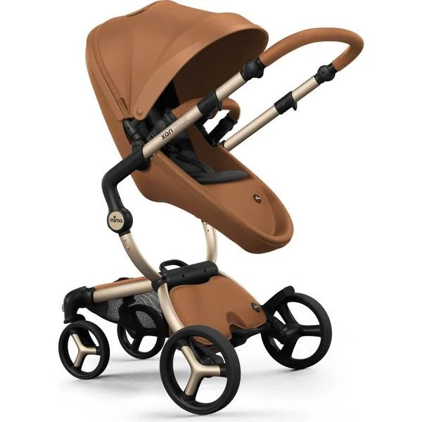Xari Max Stroller, Champagne / Camel / Black | Maisonette