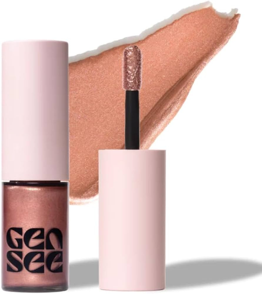 Gen See Mixed Media Metallic Liquid Eyeshadow, Hollywood – High Shine Molten Metal Eye Color, F... | Amazon (US)