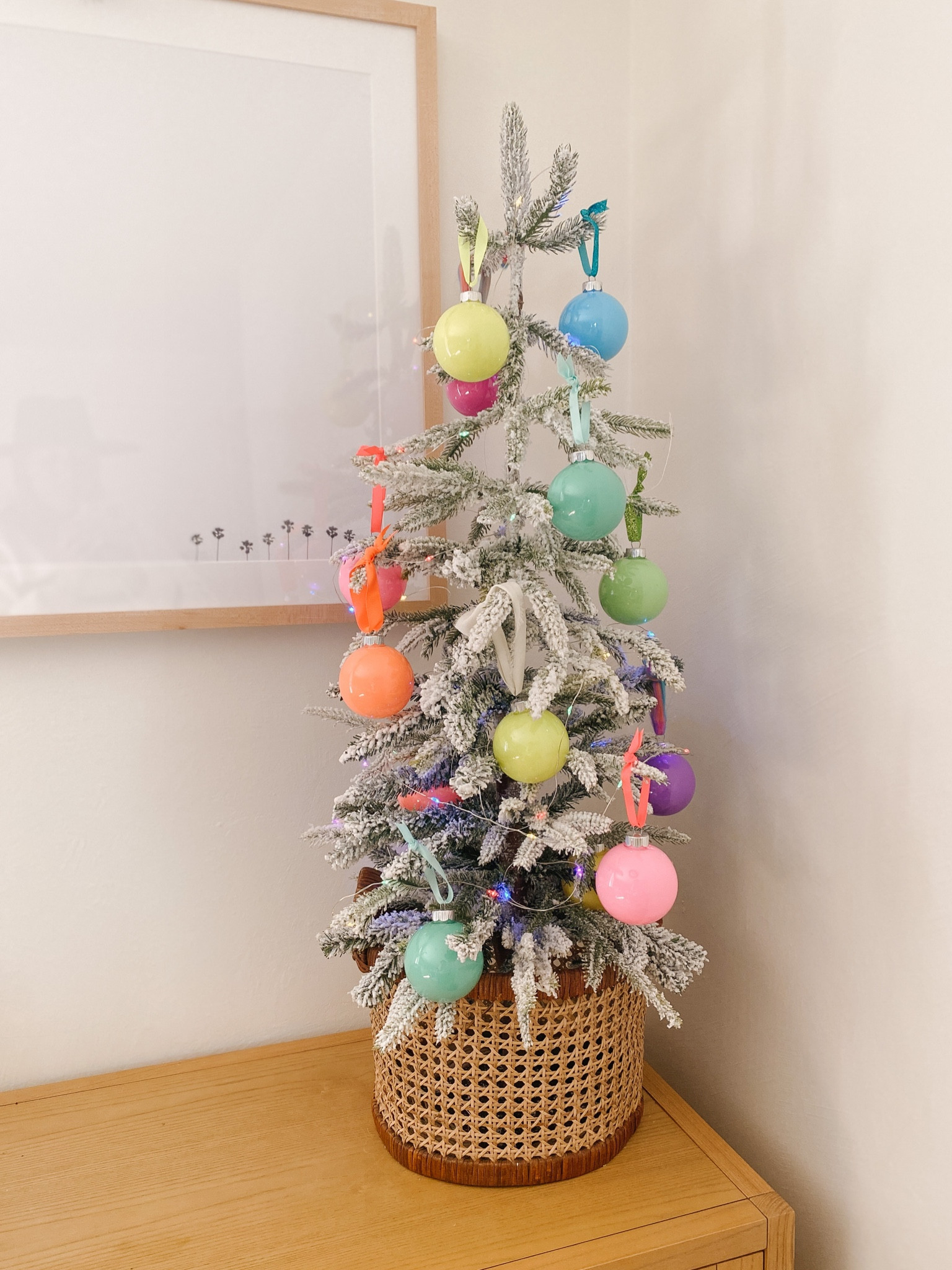 Neon gradient DIY anthro dupe ornaments 

#LTKHoliday #LTKSeasonal #LTKhome