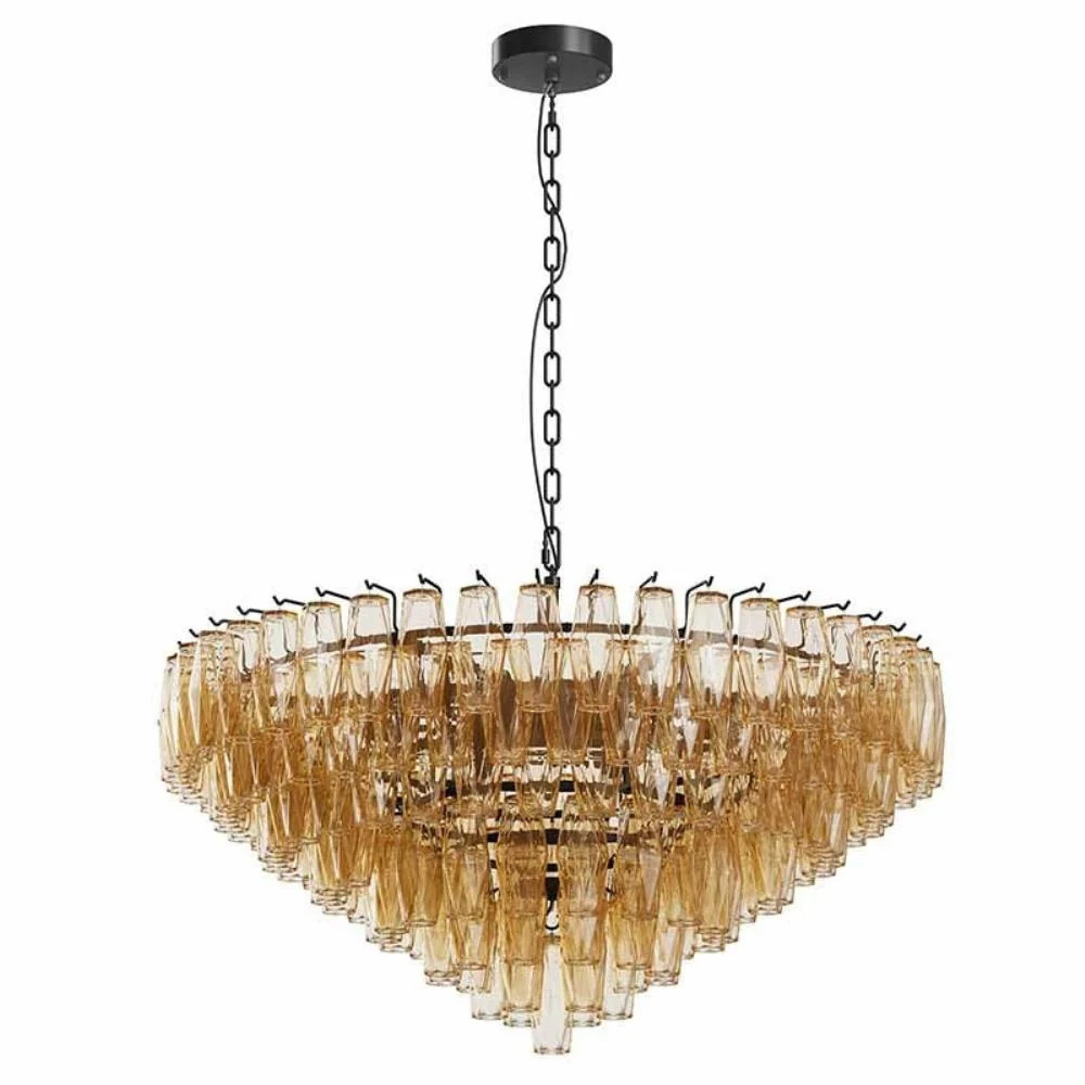 37-Inch Contemporary Round Pendant Chandelier | Shop Simon