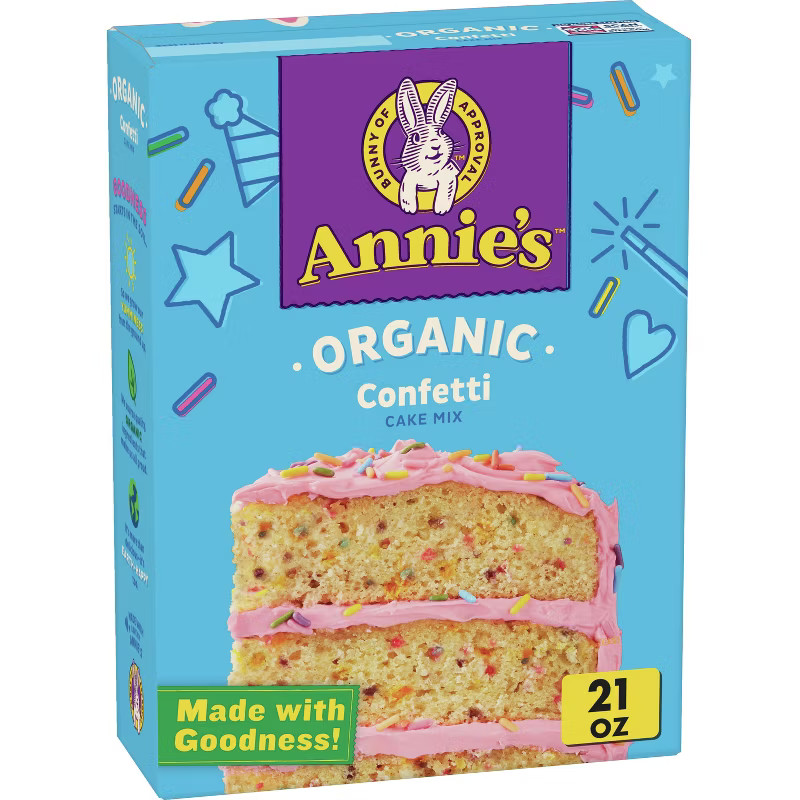 Annie's Organic Confetti Cake Mix - 21oz | Target