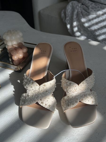 I am obsessed with these new shoes for under $40! They are a great spring or summer sandal & would make a great bridal shoe. The pearl detail would be perfect for a bachelorette or bridal shower! 

#LTKtravel #LTKshoecrush #LTKwedding