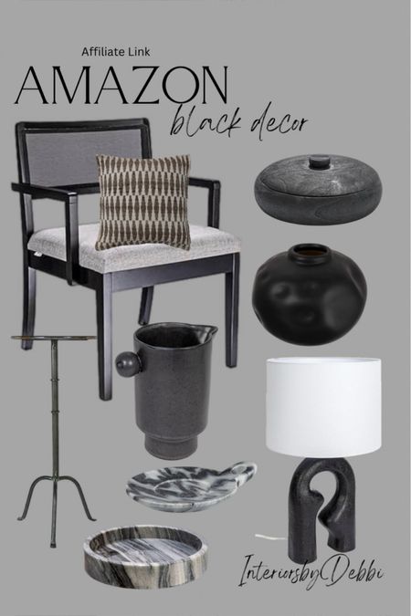 Black Decor
Black accent chair, table lamp, vases, side table, transitional home, modern decor, amazon find, amazon home, target home decor, mcgee and co, studio mcgee, amazon must have, pottery barn, Walmart finds, affordable decor, home styling, budget friendly, accessories, neutral decor, home finds, new arrival, coming soon, sale alert, high end, look for less, Amazon favorites, Target finds, cozy, modern, earthy, transitional, luxe, romantic, home decor, budget friendly decor #amazonhome # founditonamazon

Follow my shop @InteriorsbyDebbi on the @shop.LTK app to shop this post and get my exclusive app-only content!

#liketkit 
@shop.ltk
https://liketk.it/4yGdg

Follow my shop @InteriorsbyDebbi on the @shop.LTK app to shop this post and get my exclusive app-only content!

#liketkit #LTKSeasonal #LTKhome
@shop.ltk
https://liketk.it/4BXWN