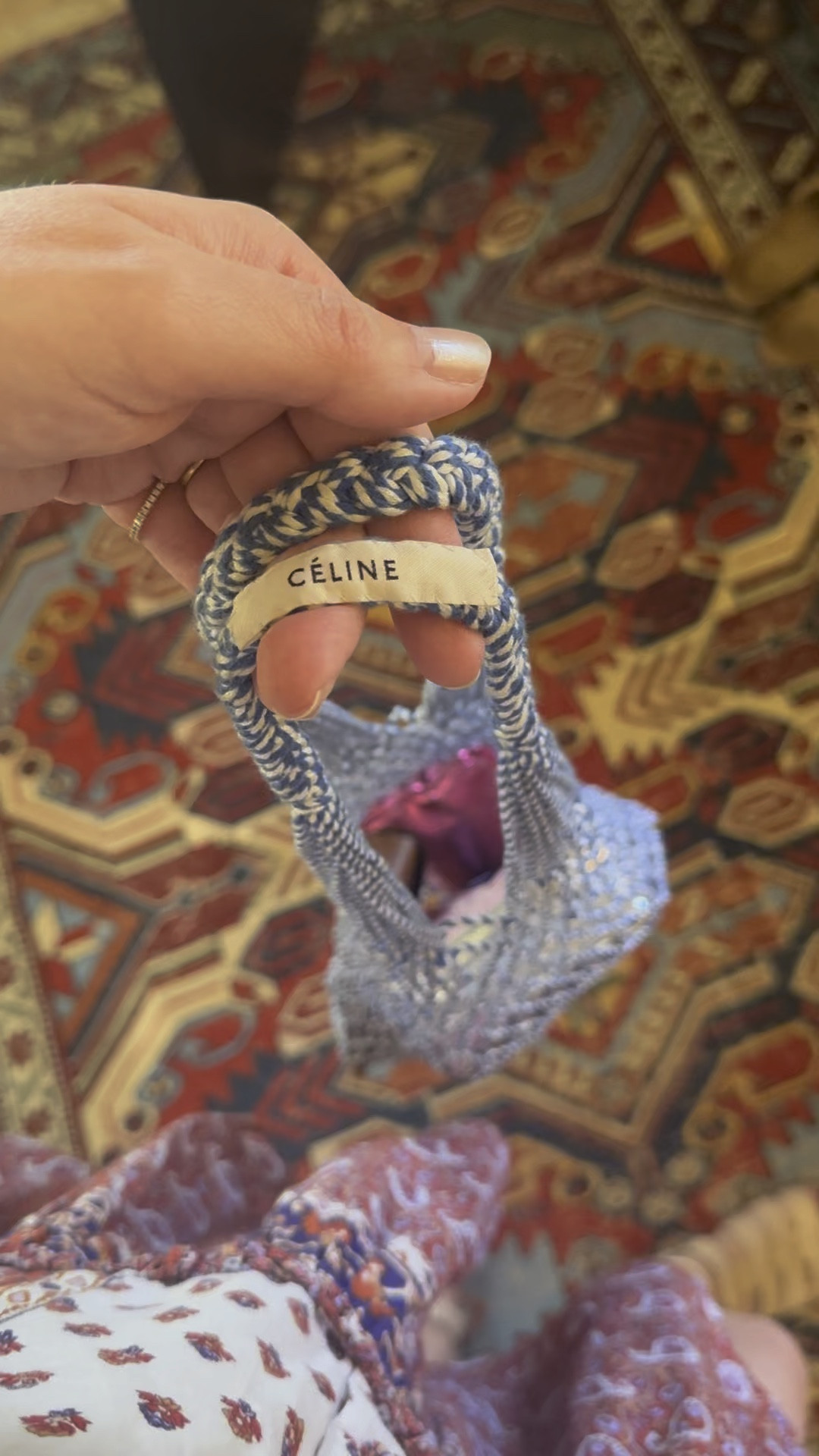 Vintage Celine net bag by Phoebe Philo 

#LTKSeasonal #LTKStyleTip #LTKItBag