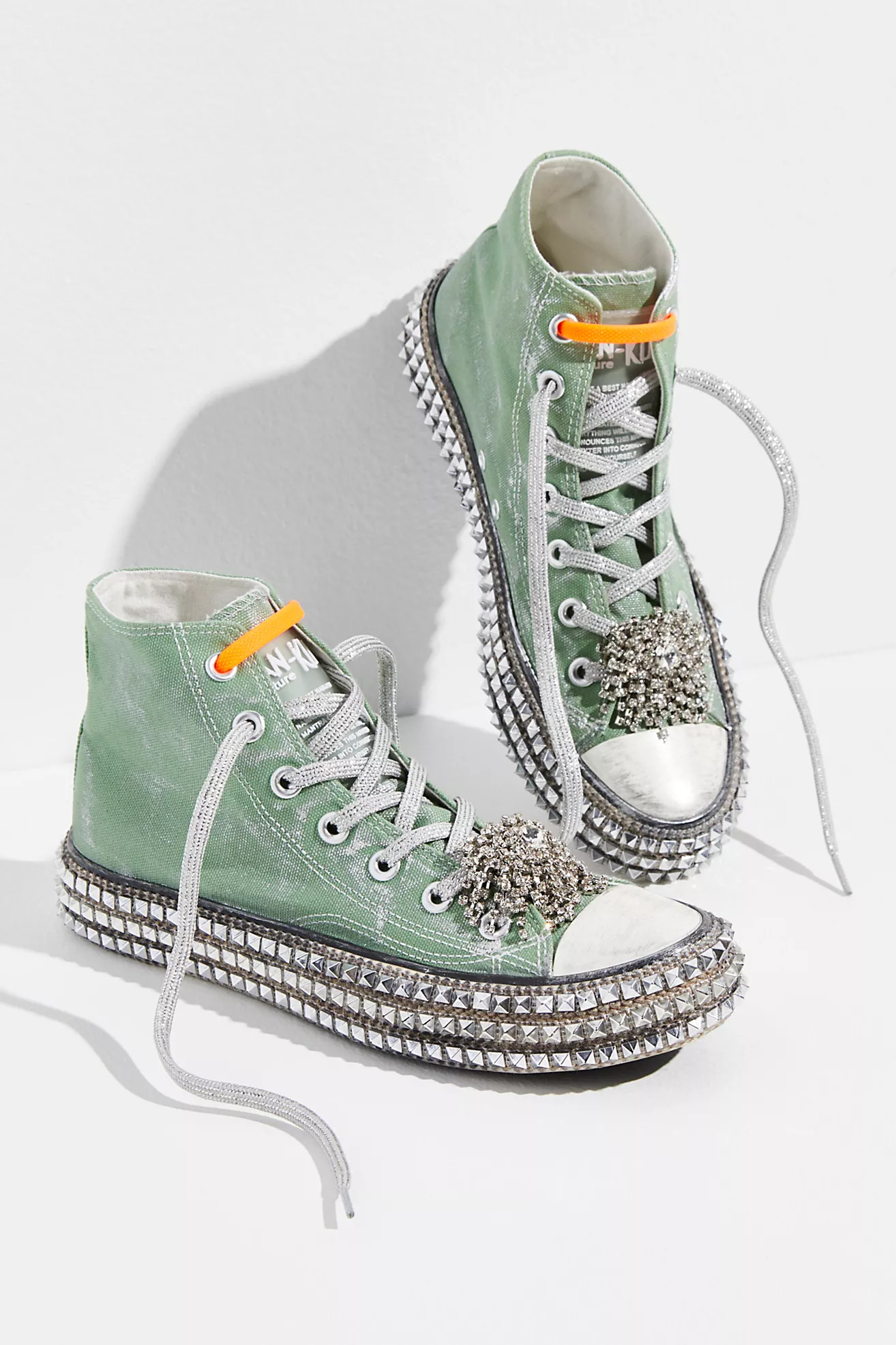 Cruise Studded Hi Top Sneakers | Free People (Global - UK&FR Excluded)