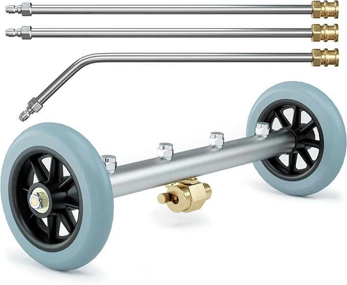 Pressure Washer Undercarriage Cleaner, 16 Inch, Professional-Grade, Power Wash Water Broom, Heavy... | Amazon (US)