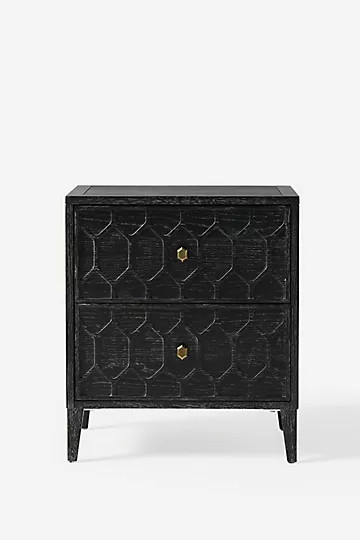 Textured Trellis Nightstand | Anthropologie (US)
