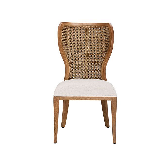 Gilmore Upholstered Dining Chair Cane Back | Ballard Designs, Inc.