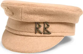 Safety Pin Wool Baker Boy Cap | Nordstrom