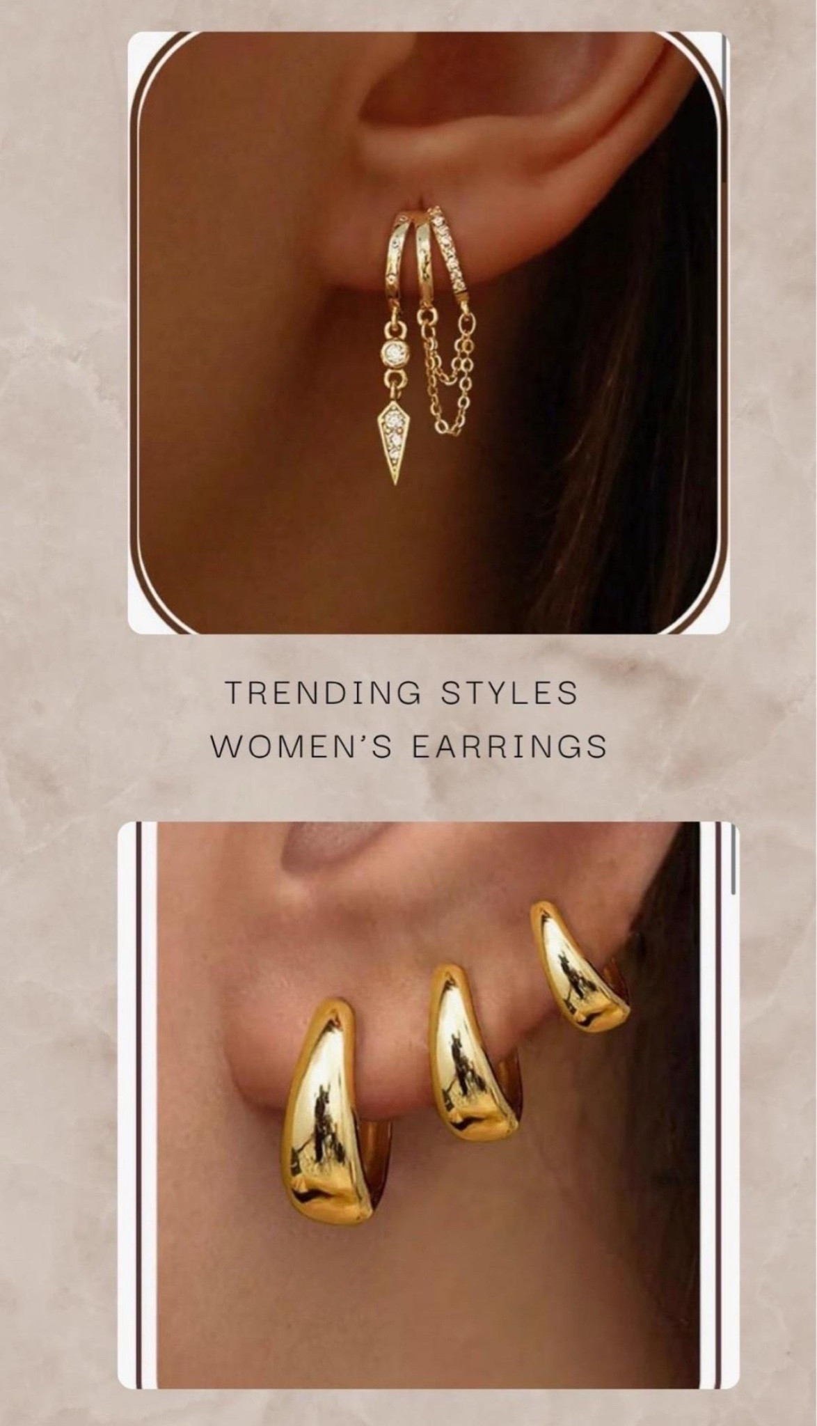 Love these!!!!
 #earrings #goldearrings #goldjewelry #amazonearrings #amazonjewelry #amazongoldjewelry #amazonfinds @amazon @amazonfashion