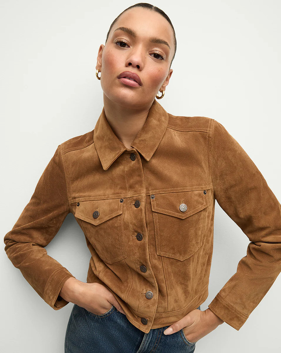 Delena Suede Jacket | Veronica Beard