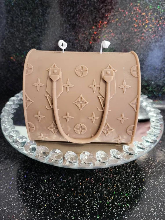 Candle Handbag Candle Fondant Vegetale Vegan Bag Bag Cute Knot | Etsy | Etsy (US)