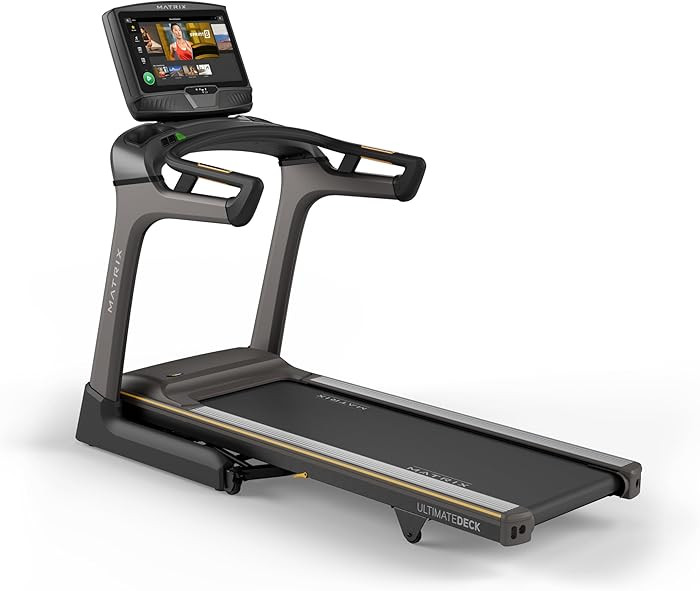 Matrix Fitness TF50 Treadmill with XUR | 22" Touchscreen (WiFi+BT+HDMI) | Club-Quality Folding Tr... | Amazon (US)