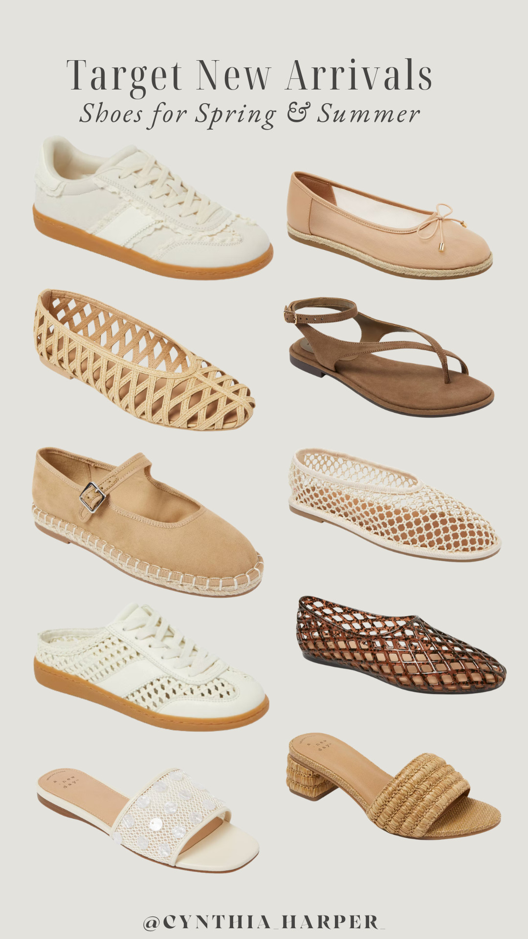 Target shoes I’m loving for spring & summer 👡 so many good neutral finds right now.

#targetstyle #springshoes #ltkfinds 

 