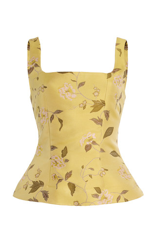 Jeanette Floral Jacquard Top | Moda Operandi (Global)