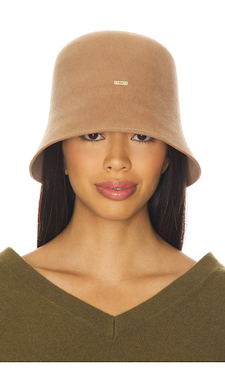 Anaïs Bucket Hat in Camel | Revolve Clothing (Global)