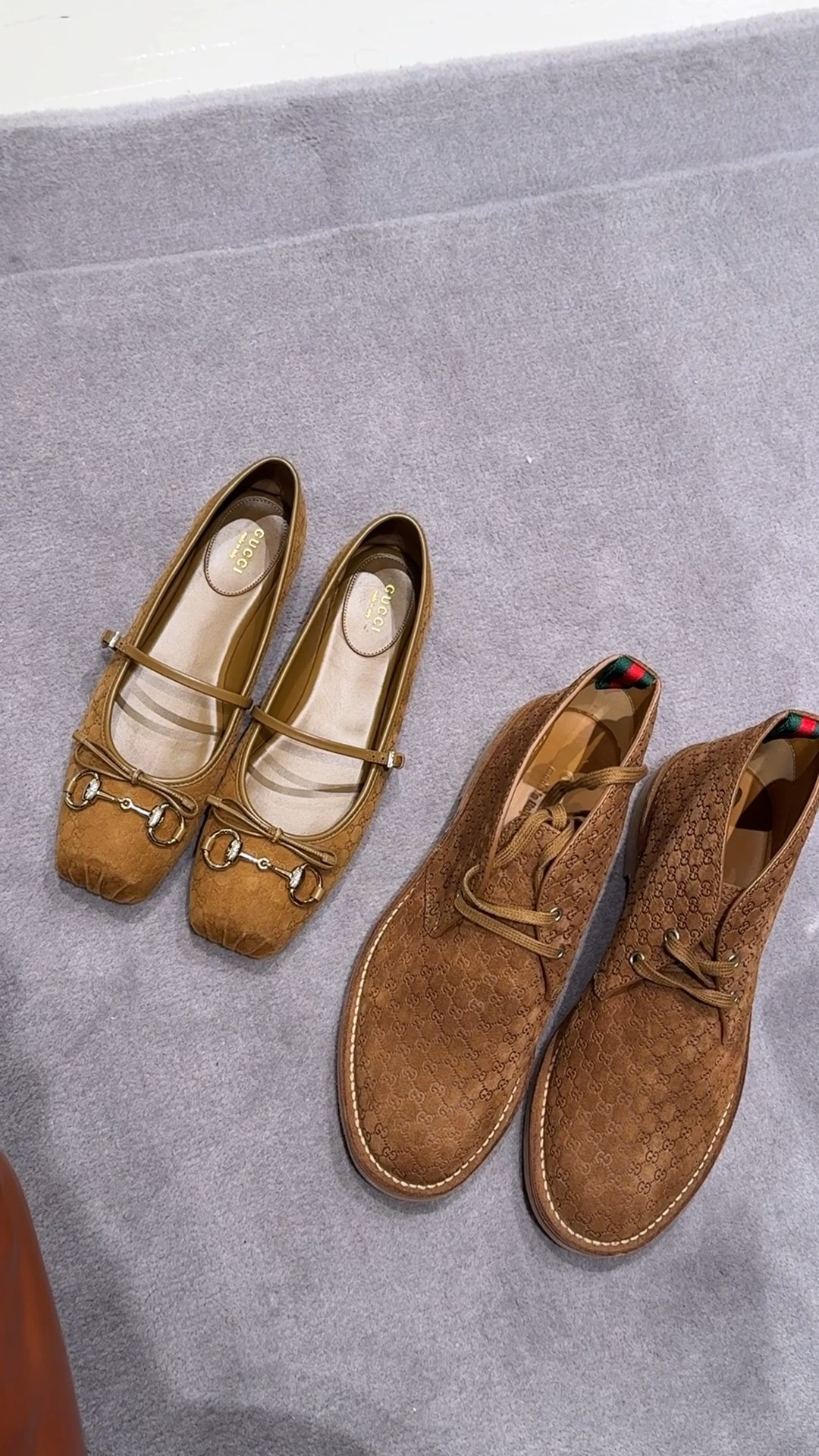 The comfiest shoes from Gucci

Mine are true to size and super comfy