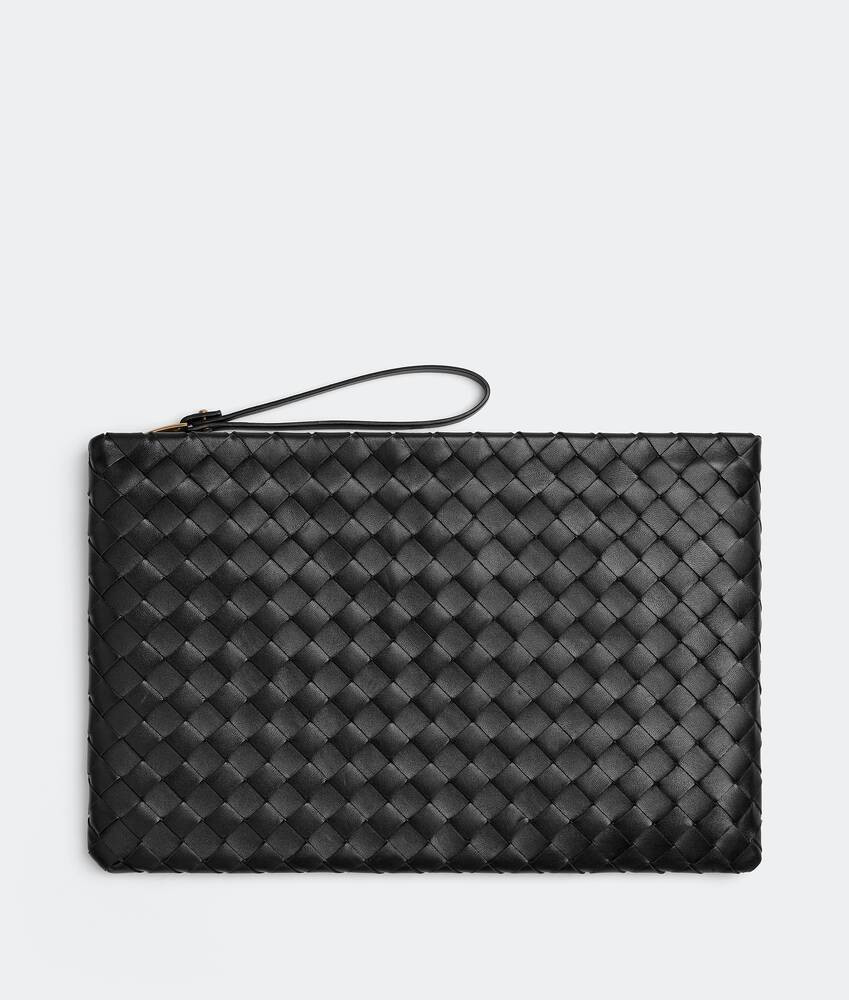 Intrecciato Large Flat Pouch | Bottega Veneta