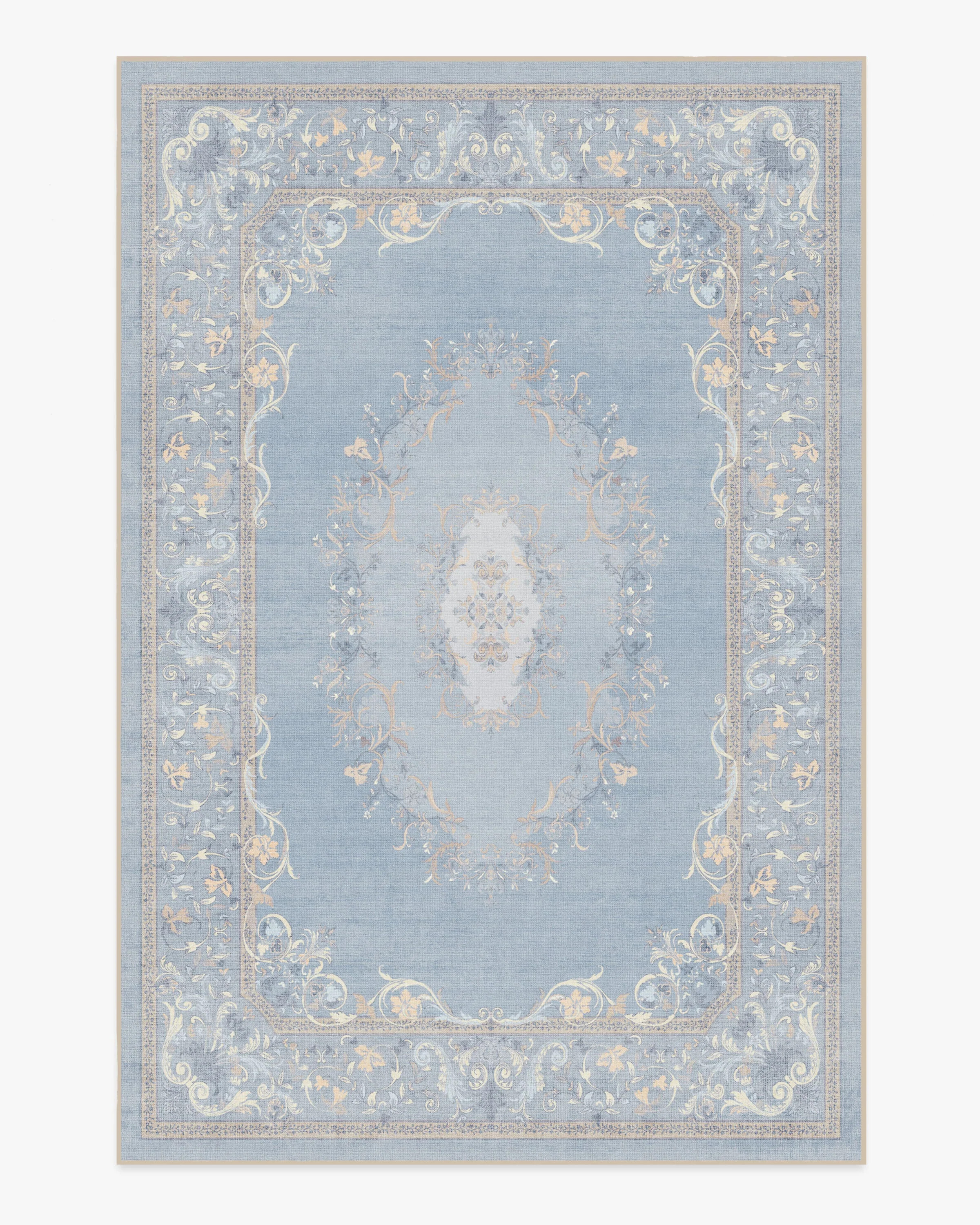Lady Whistledown Soft Blue Rug | Ruggable