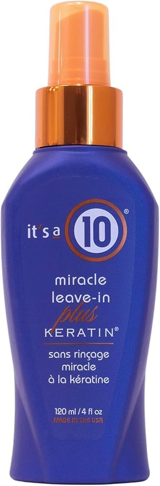 It's a 10 Haircare Miracle Leave-In Plus Keratin, 4 Fl. Oz (Pack of 1) | Amazon (US)