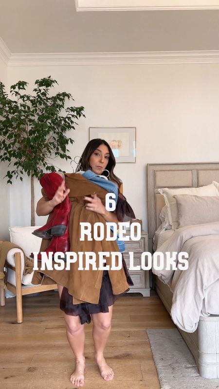 In honor of San Antonio rodeo, here are 6 rodeo inspired looks to get your western cowgirl trend fix

#LTKstyletip #LTKshoecrush #LTKVideo