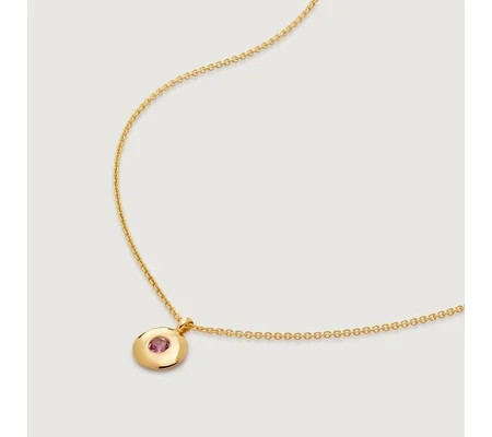 October Birthstone Chain Necklace | Monica Vinader (Global)