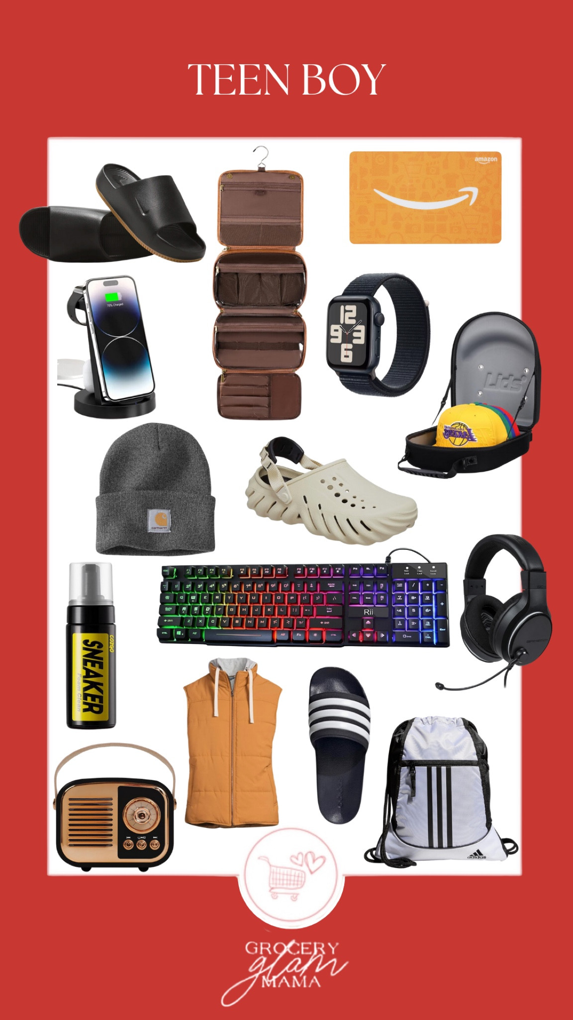 Gift guide for the teen boy in your life! They are a bit tricky to shop for so these are all things that they will love and use on a daily basis! 

#LTKHoliday #LTKFamily #LTKGiftGuide