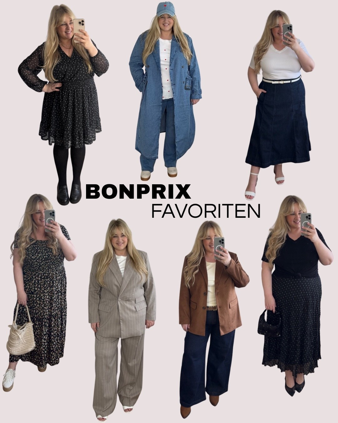Bonprix Favoriten 💙🤎🖤

15% sparen mit dem Code: beau15ty

vom 17.03. -einschl. 19.03.2026
einmalig einlösbar pro Kundin
gilt in DE App & Webshop

#denim #plussizefashion #jeans #boots #cowboyboots #blazer

#LTKplussize #LTKspring #LTKjeans