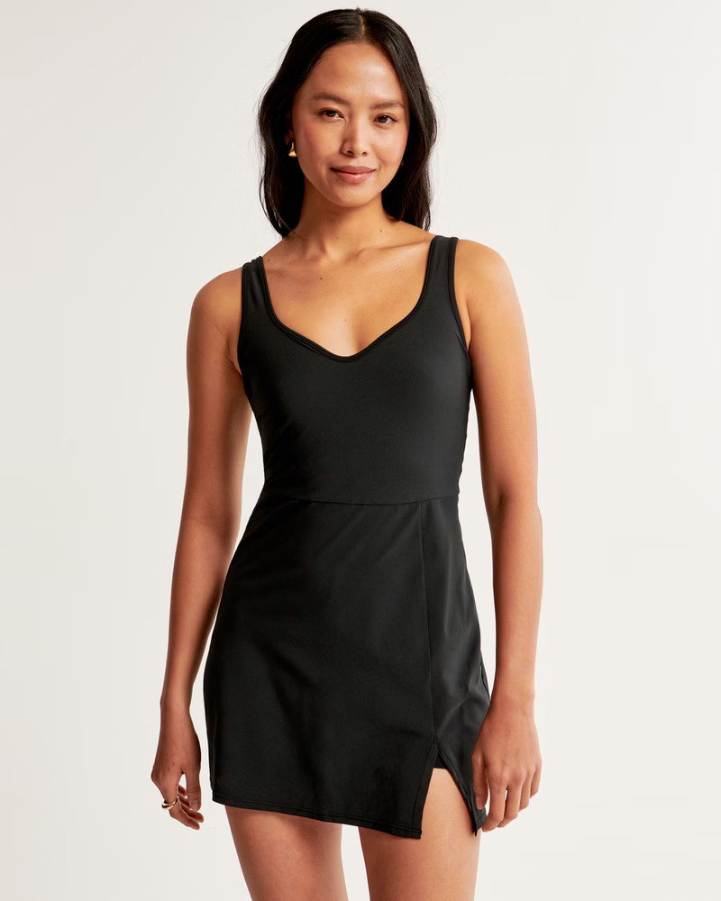 Sweetheart Traveler Mini Dress | Abercrombie & Fitch (US)