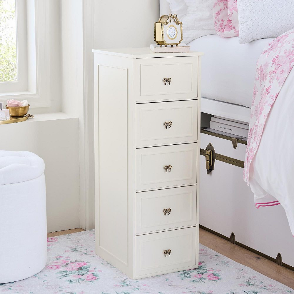 LoveShackFancy Bow Storage Tower (12"x33") | Pottery Barn Teen