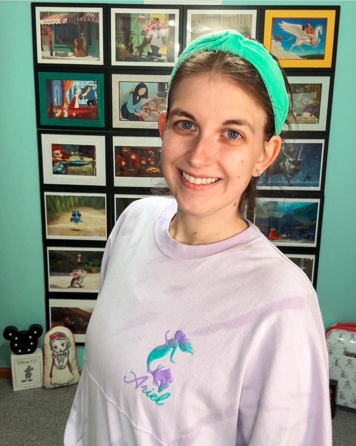 Today’s Disney outfit at home 
Ariel sprit jersey 

#LTKtravel #LTKmidsize #LTKActive