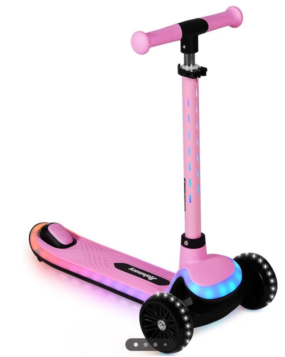 The COOLEST scooter!!!!!! My kids love it!!! And it’s very high quality - the build of it, the lights.. impressed honestly 