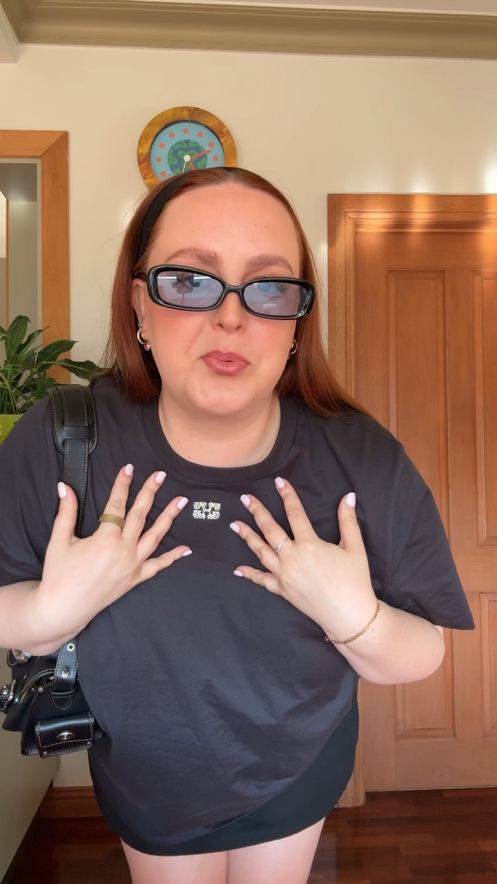 My favourite ganni tshirt! 

#LTKmidsize #LTKsummer