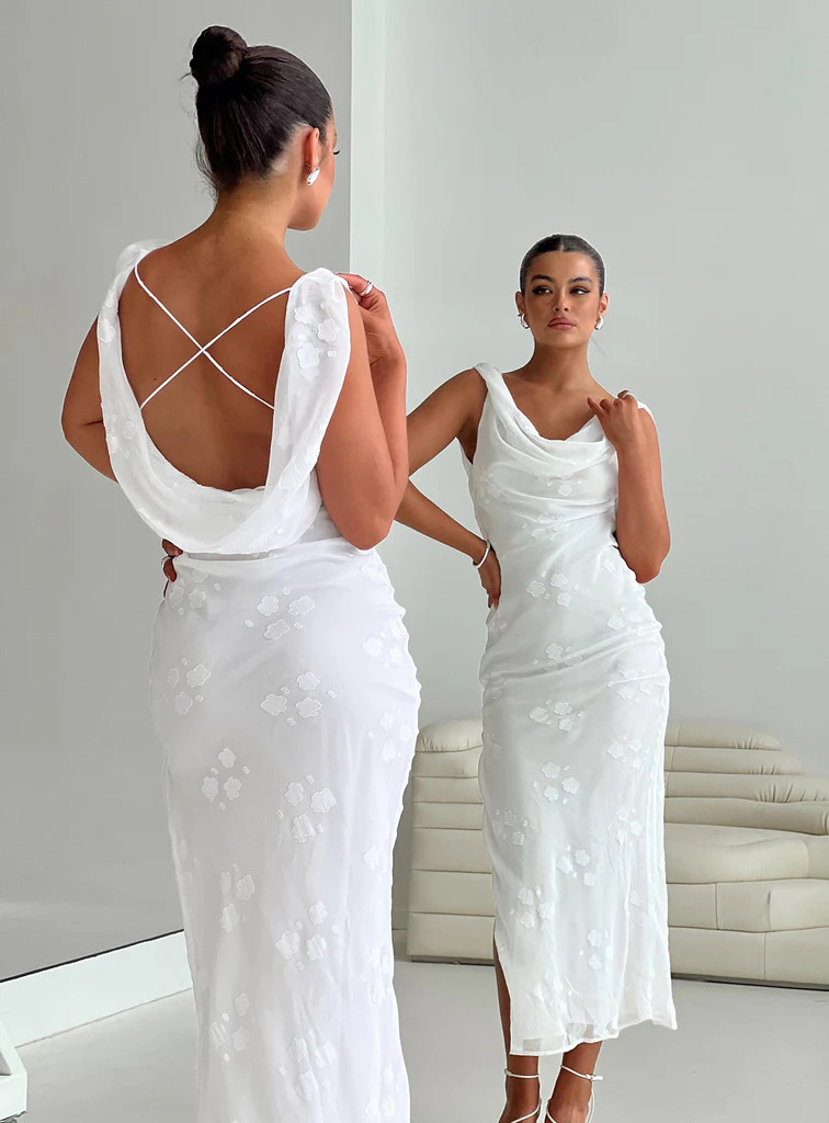 Contessa Maxi Dress White | Princess Polly US