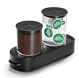 Keurig K-Cup Pod & Ground Coffee Storage Unit, Coffee Storage, Holds up to 12 ounces of Ground Coffe | Amazon (US)