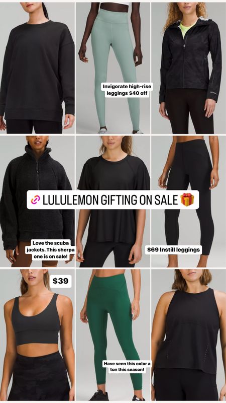 Lots of great pieces on sale at Lululemon that would make great gifts this holiday season! 

Dressupbuttercup.com

#dressupbuttercup 

#LTKshoecrush #LTKstyletip #LTKGiftGuide