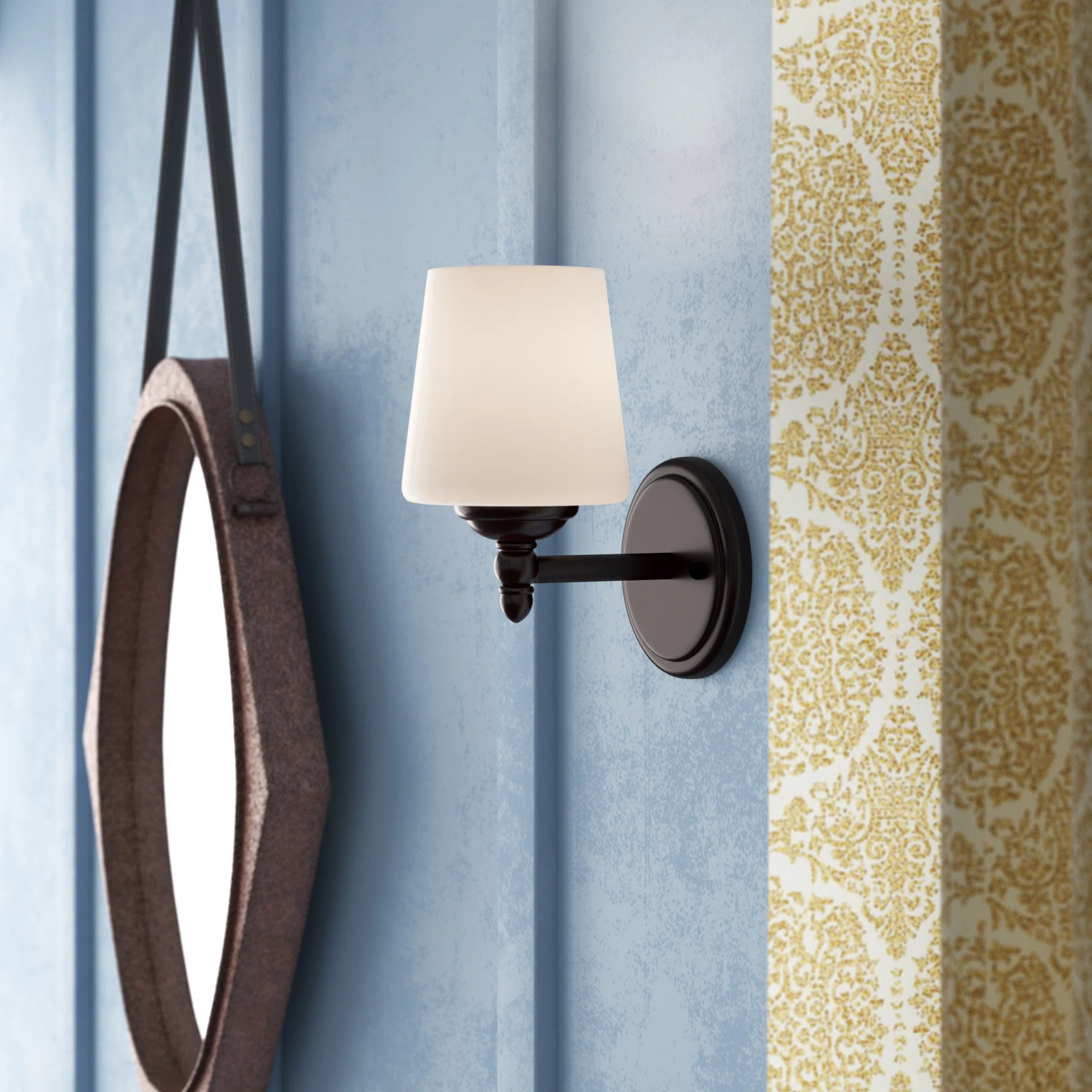 Aghaboy Steel Armed Sconce | Wayfair North America