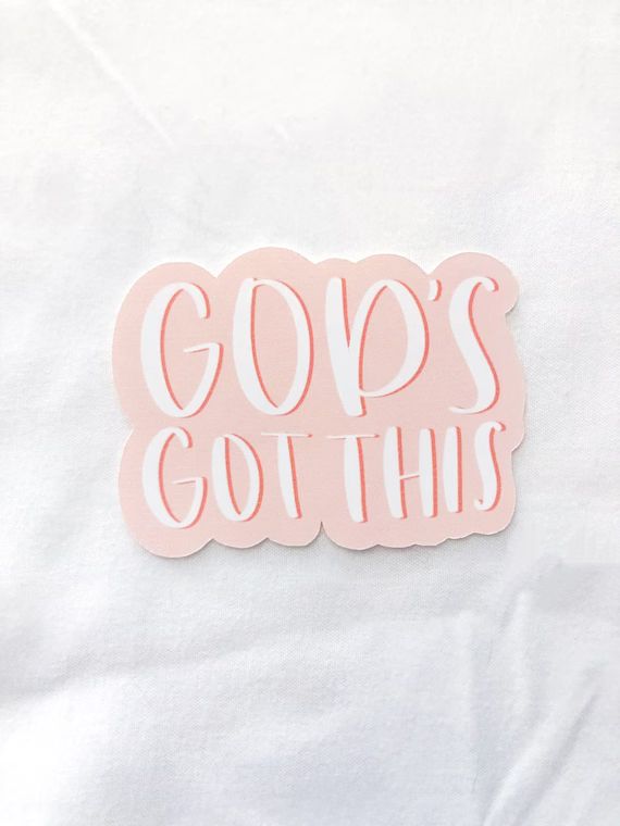 God's got this christian sticker | Etsy | Etsy (US)