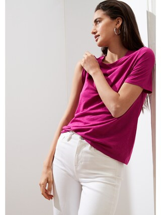 Malibu Slub Crew-Neck T-Shirt | Banana Republic Factory