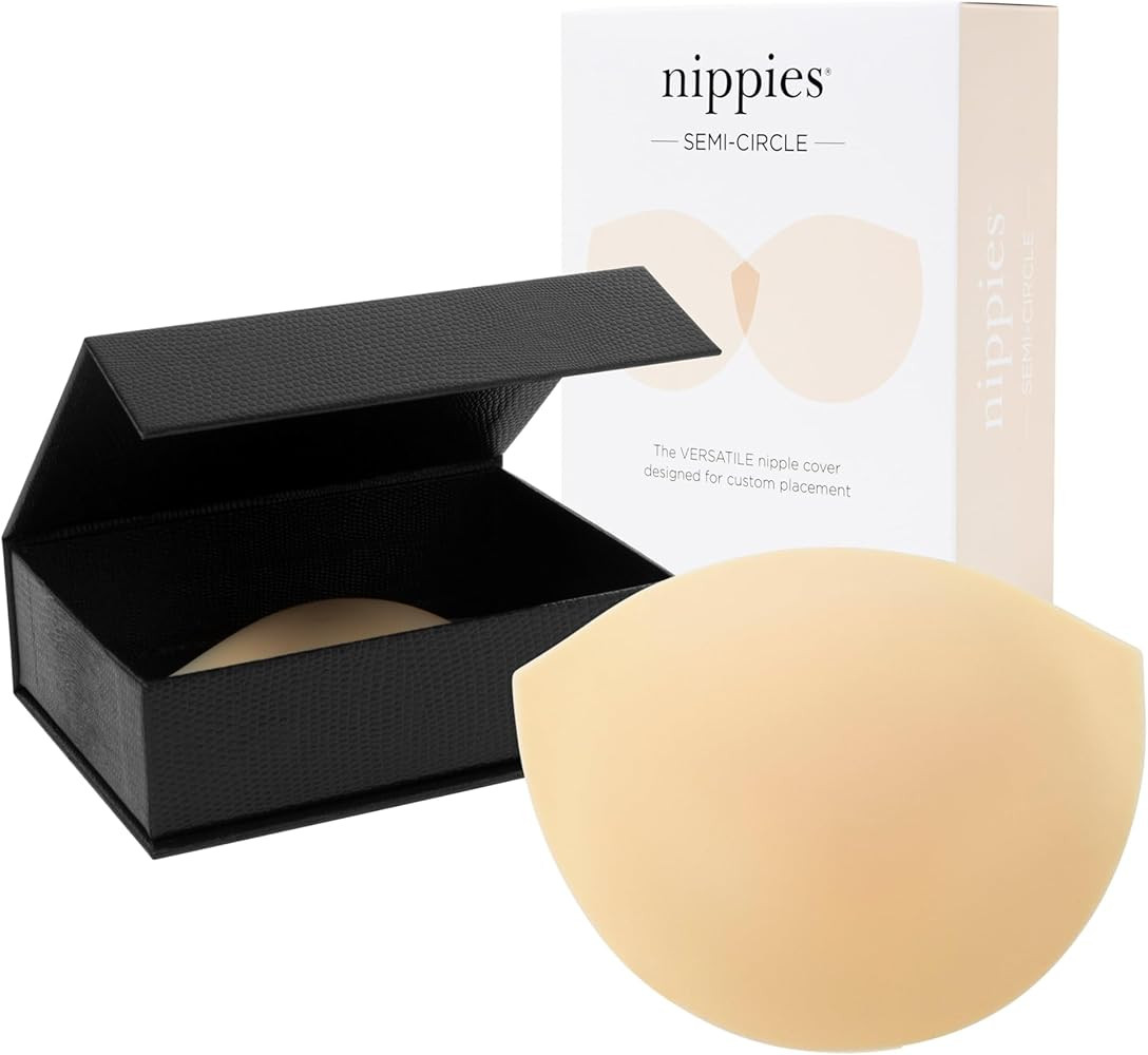 Bristols 6 Women's Nippies Semicircle Nipple Covers, Creme, One Size at Amazon Women\u2019s Cloth... | Amazon (US)