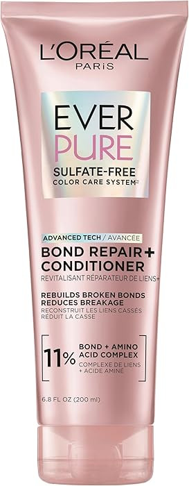 L'Oreal Paris Sulfate Free Bond Repair+ Conditioner, Hair Conditioner with Bond + Amino Acid Comp... | Amazon (US)