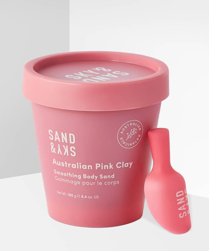 Australian Pink Clay Smoothing Body Sand | Beauty Bay
