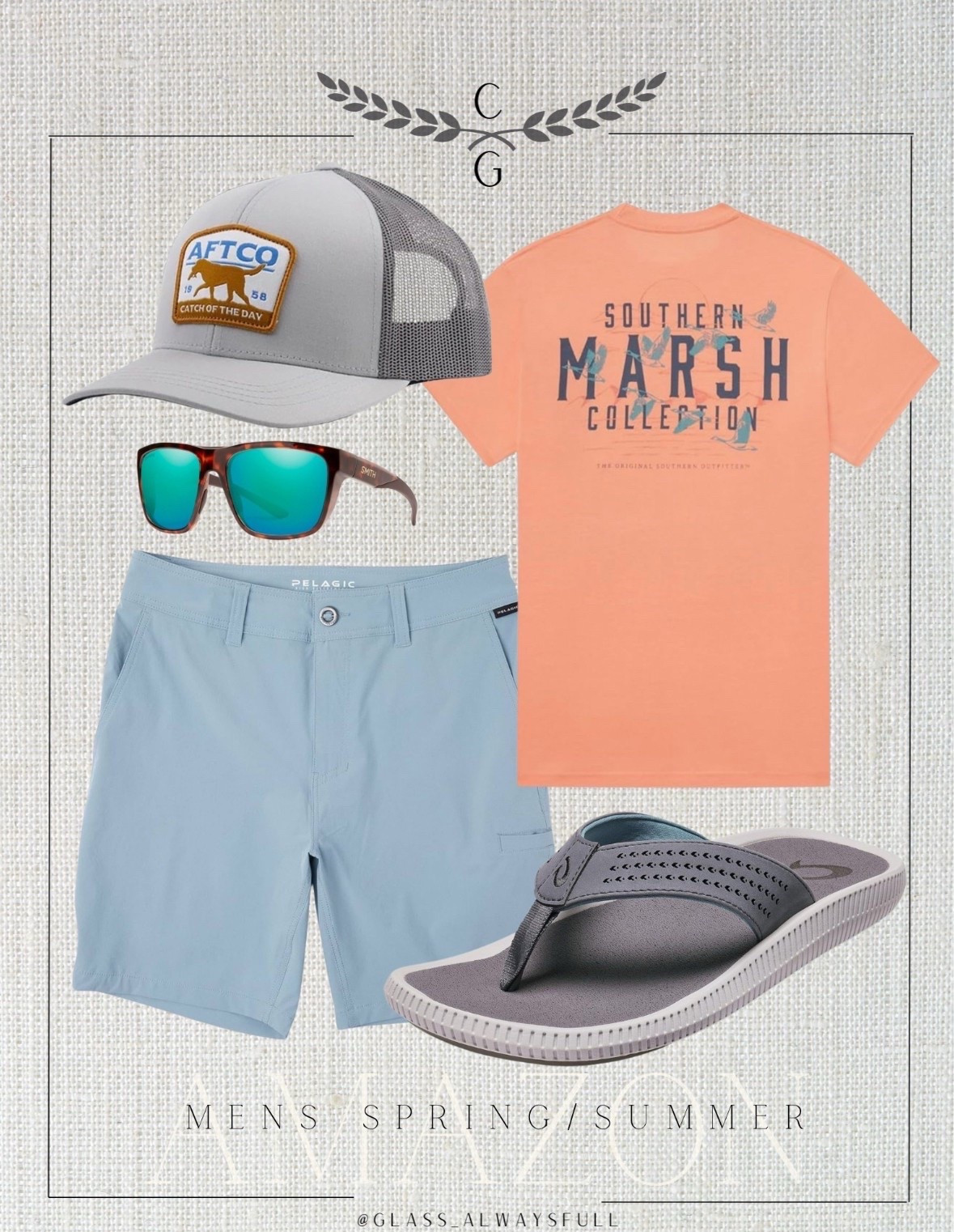 Amazon men’s outfit, men’s spring outfit, men’s summer outfit, men’s flip flops, men’s cap, men’s polo shirt, Easter, men’s golf shirt, men’s vacation outfit, Father's Day, men’s spring clothes, mens spring wardrobe, men’s wardrobe capsule, men’s shorts, Amazon men’s. Callie Glass @glass_alwaysfull 
#LTKmens #ltkgiftguide #ltkseasonal #ltkseasonal #ltkmens #ltkfamily  #LTKGiftGuide



#LTKFamily #LTKSeasonal #LTKMens