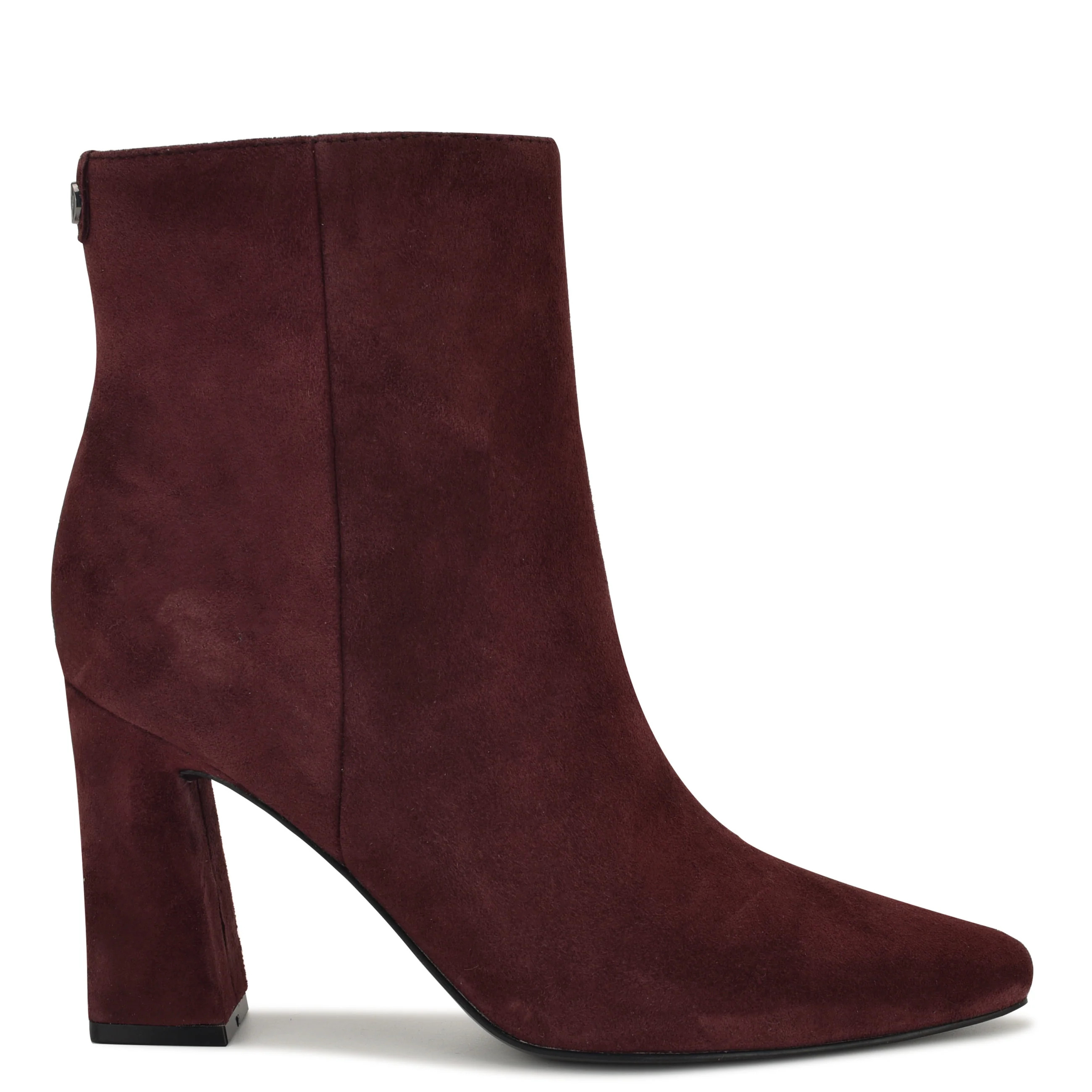 Reraye Block Heel Ankle Leather Booties | Nine West (US)