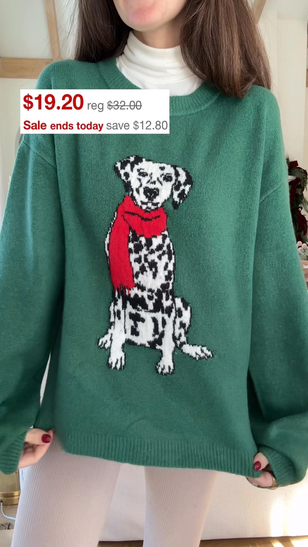 Dalmatian sweater on super sale today only! Comes in matching with the whole family 🥰❤️

#targetfinds #cybermonday

#LTKCyberWeek #LTKHoliday #LTKGiftGuide